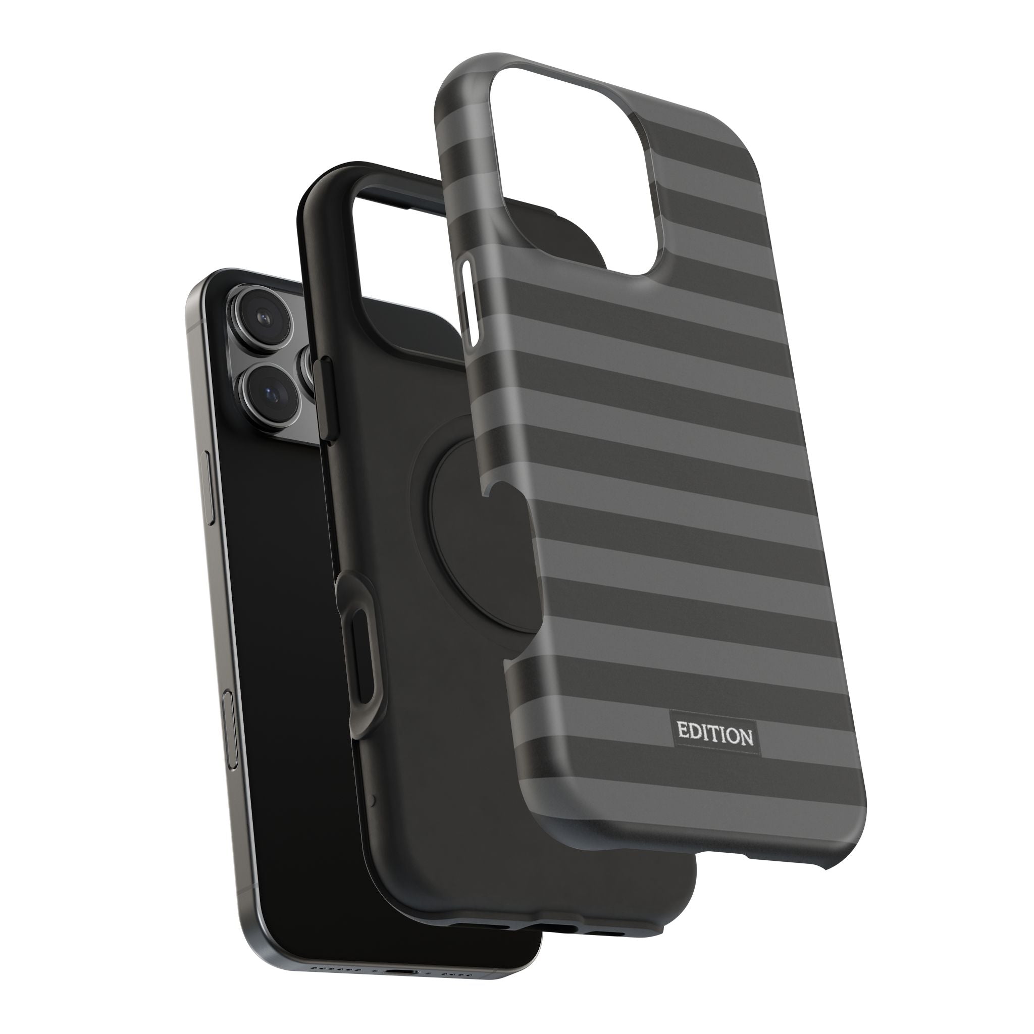 Grey Stripe Case
