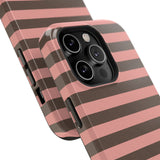 Peach Stripe Case