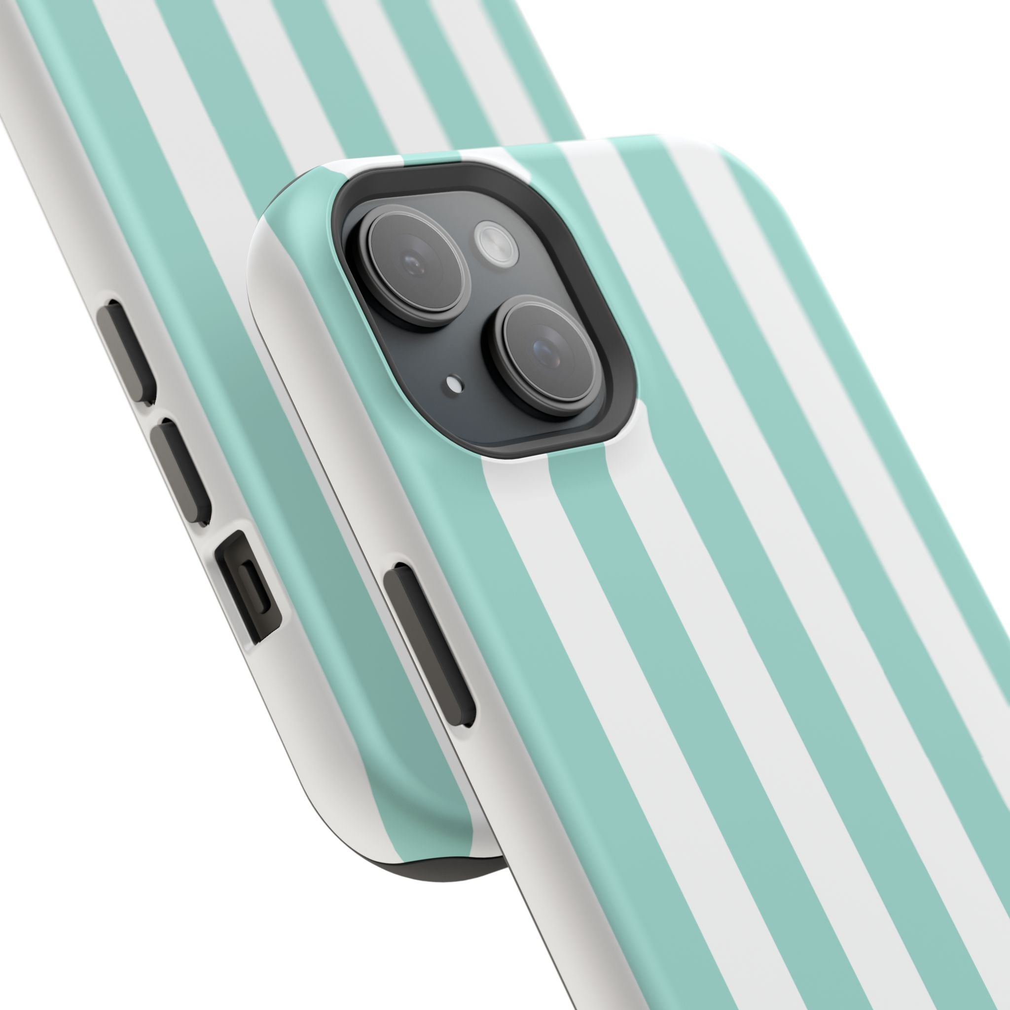 Teal Beach Stripe Case