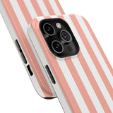 Peach Beach Stripe Case