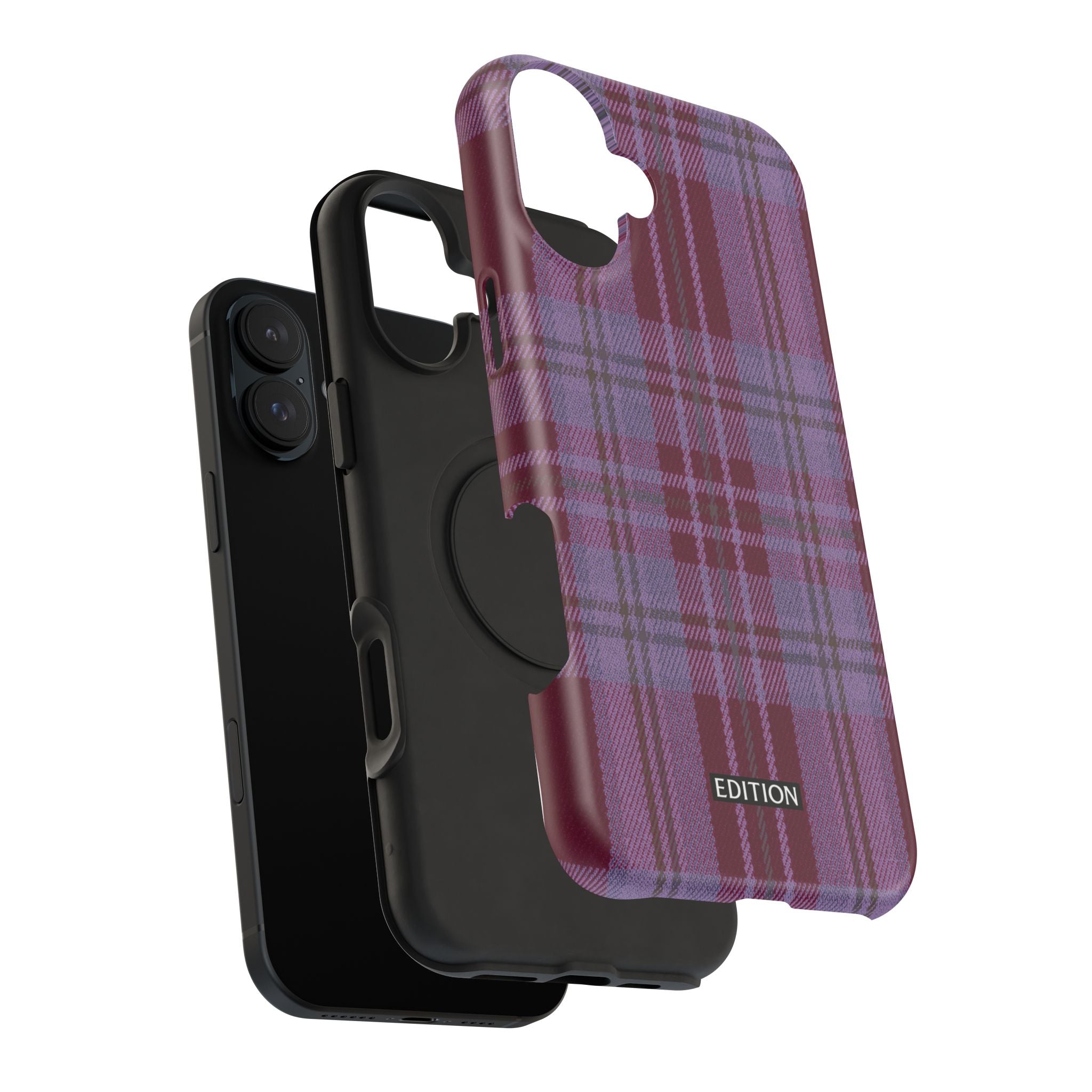 Magenta Plaid Case