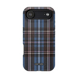 Blue and Pink Plaid Case