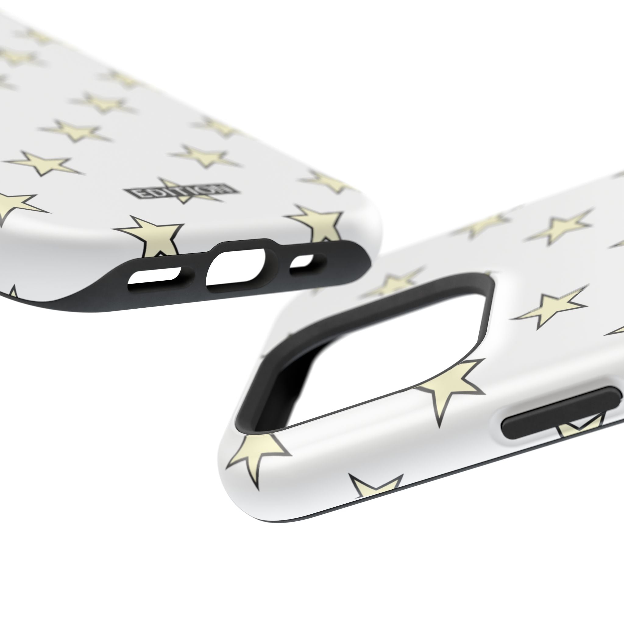 Yellow and White Star Case