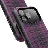 Black and Pink Plaid Case