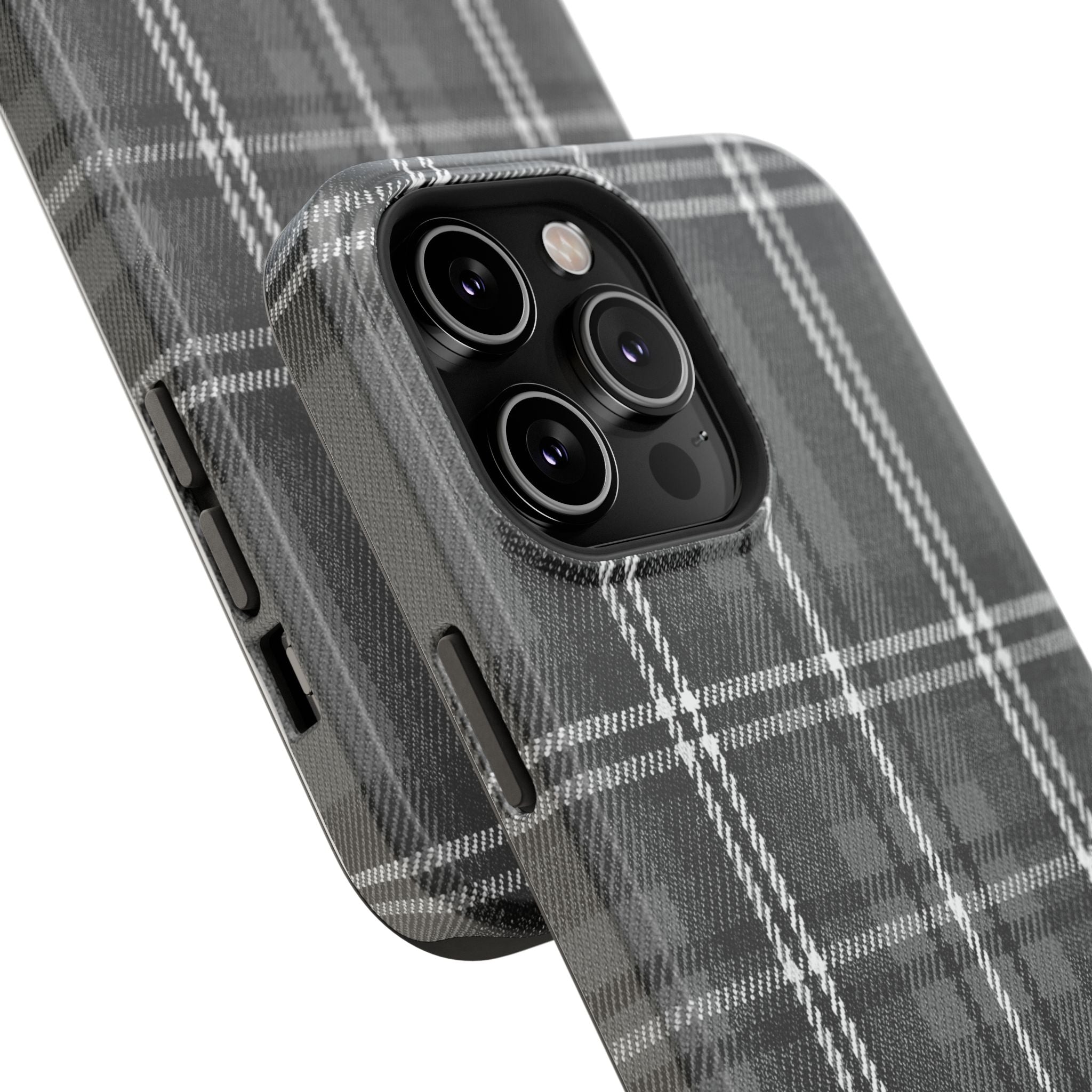Grey Plaid Case