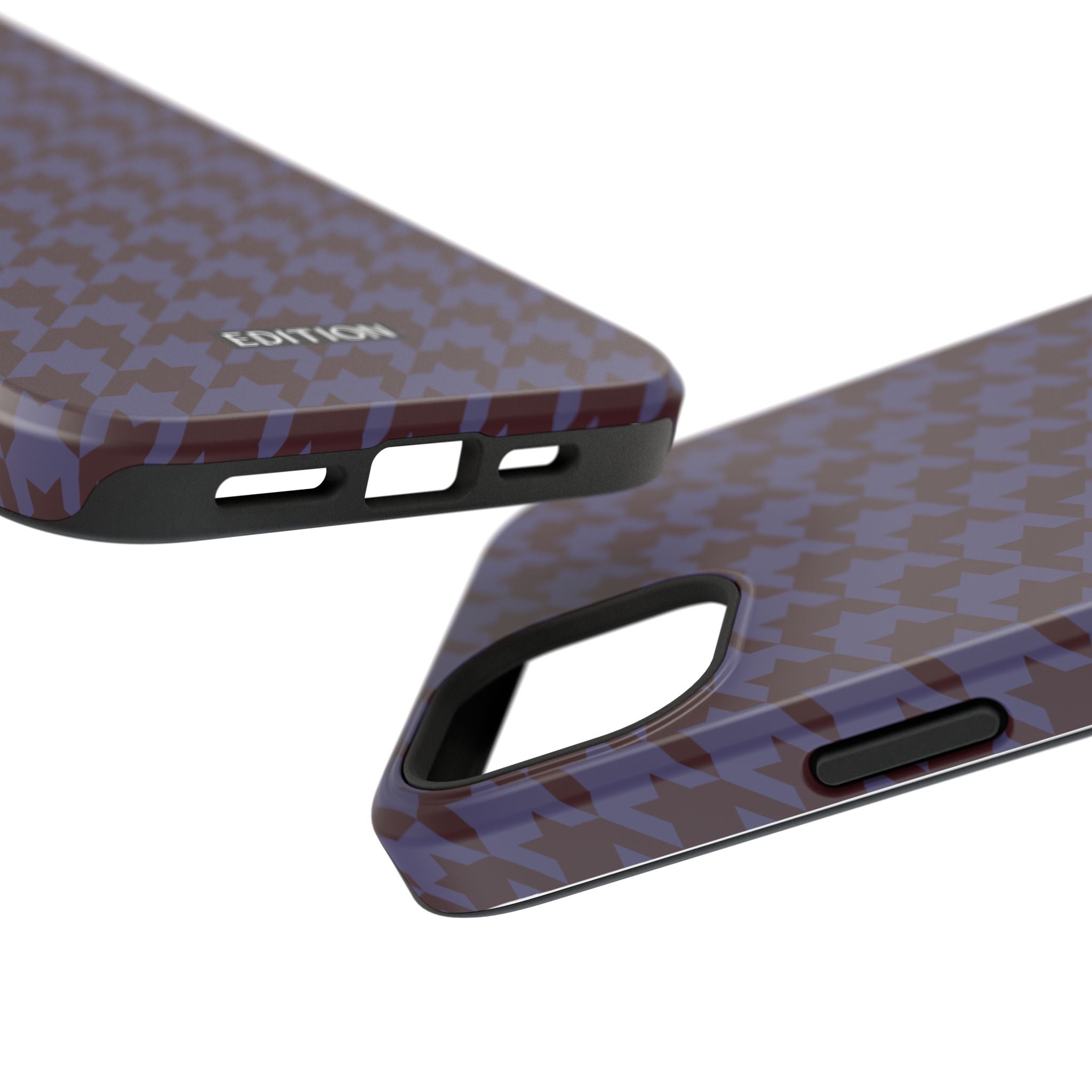 Grape Soda Houndstooth Case