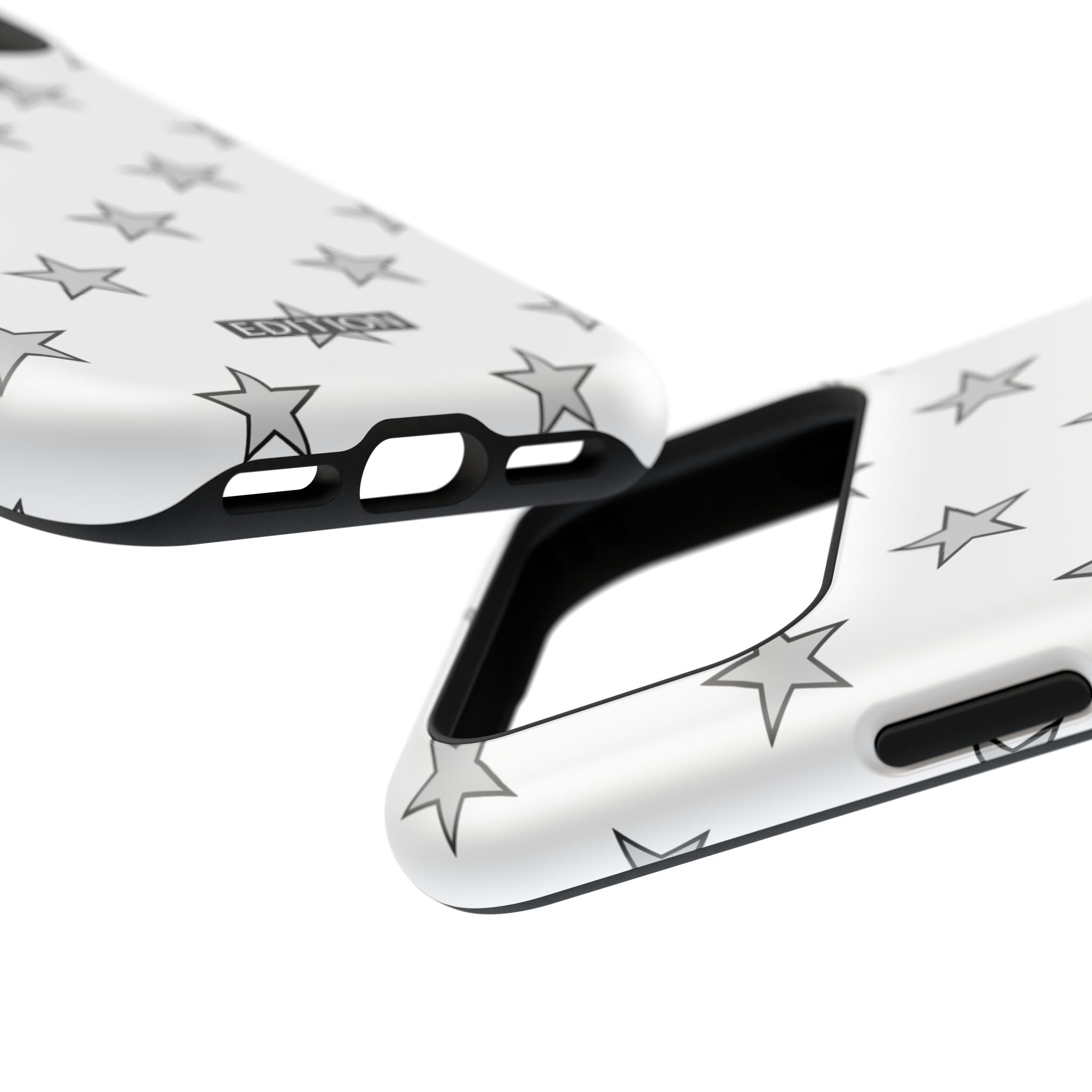 Grey and White Star Case