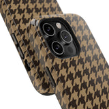 Chocolate Chip Cookie Houndstooth Case