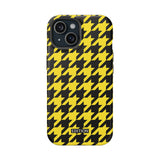 Yellow Houndstooth Case