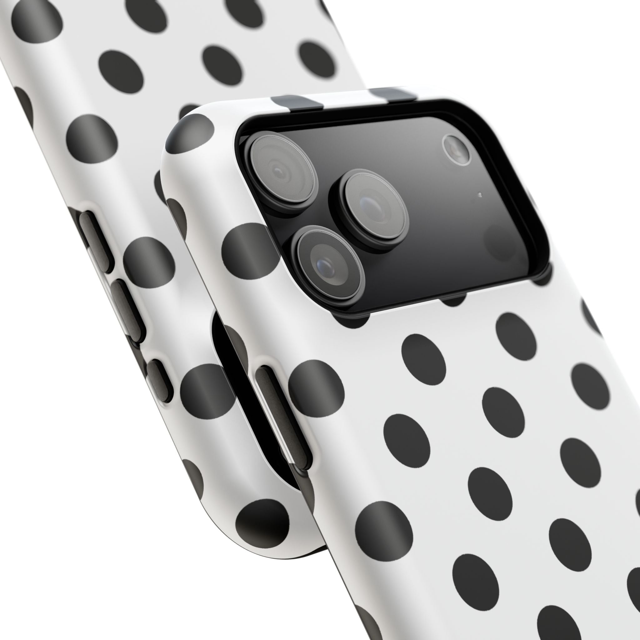 Black and White Polka Dot Case