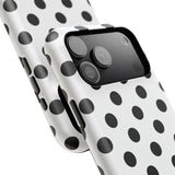 Black and White Polka Dot Case