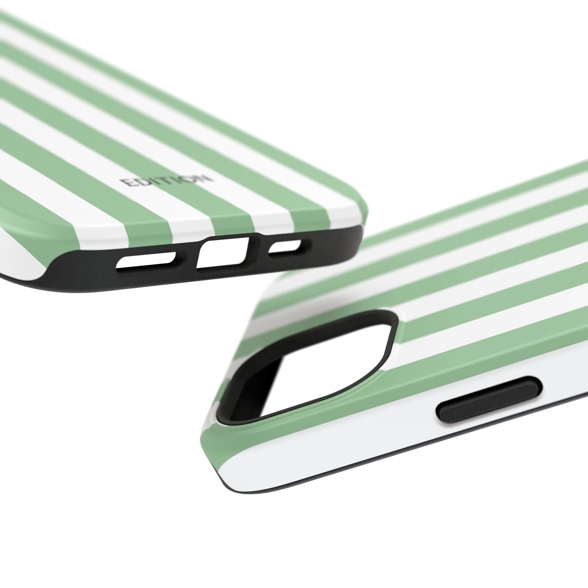 Green Beach Stripe Case