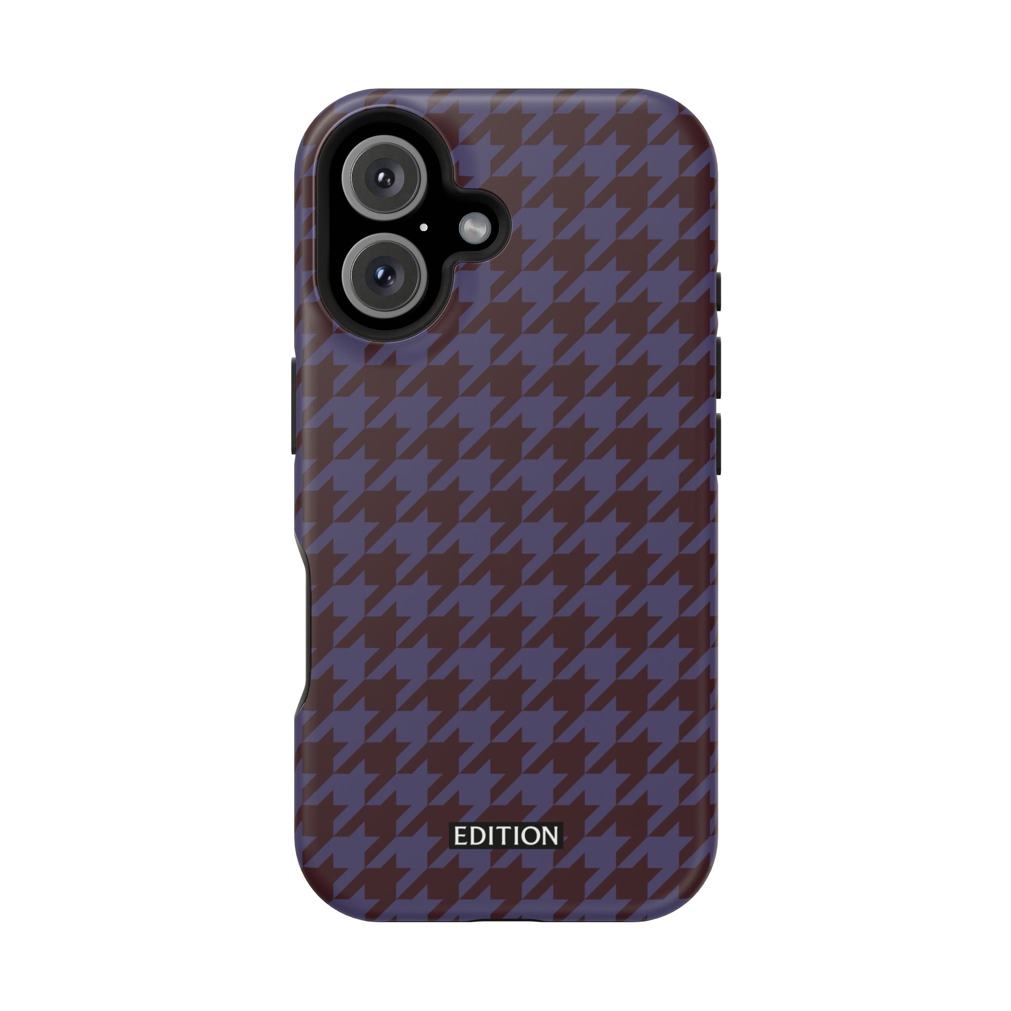 Grape Soda Houndstooth Case