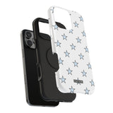 Blue and White Star Case
