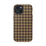 Chocolate Chip Cookie Houndstooth Case