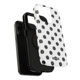 Black and White Polka Dot Case