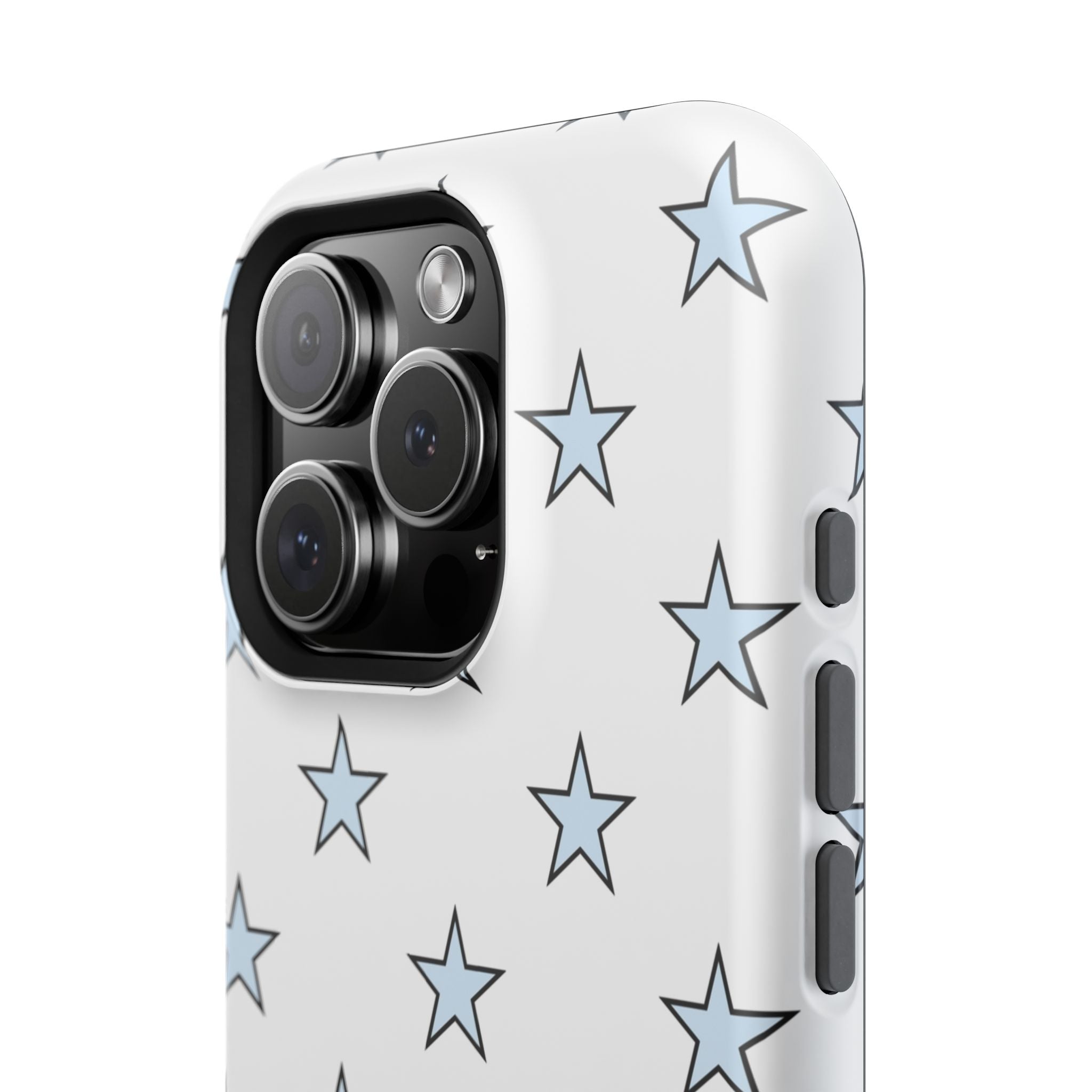 Blue and White Star Case