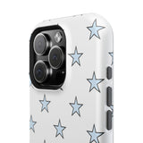 Blue and White Star Case