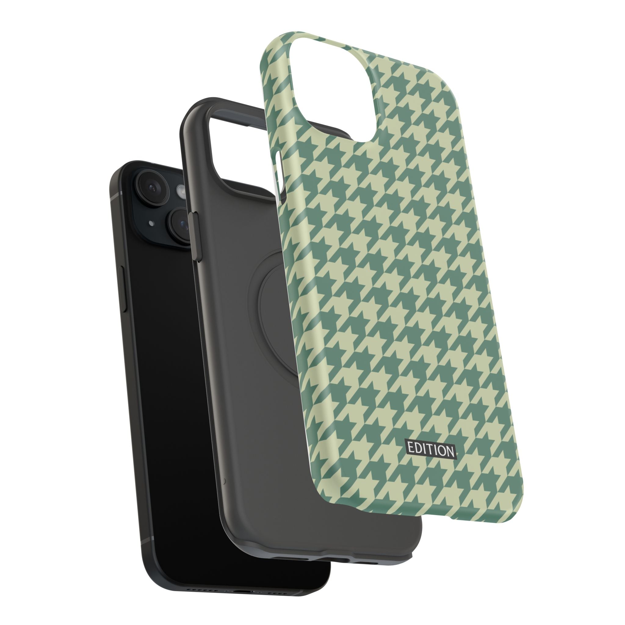 Key Lime Pie Houndstooth Case