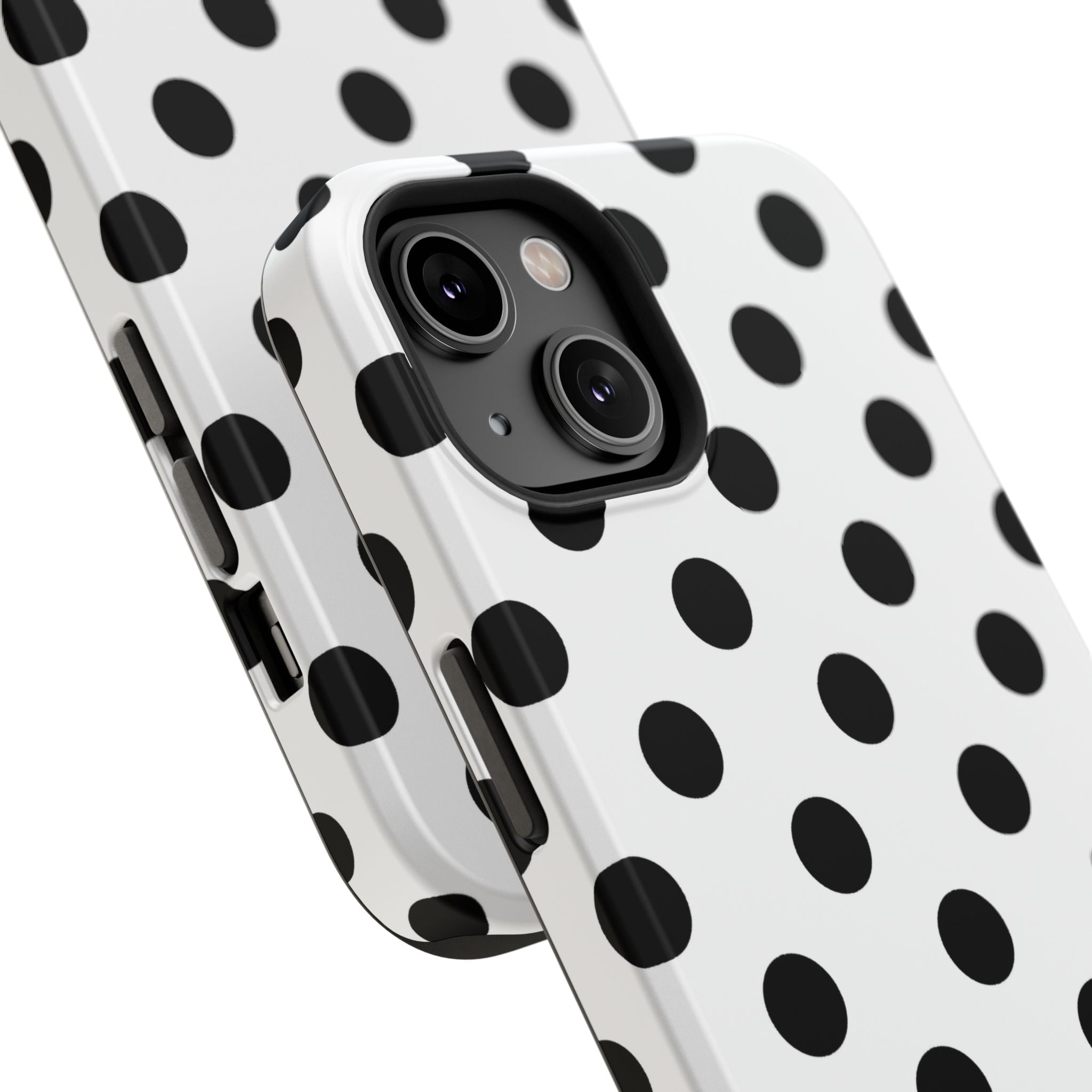 Black and White Polka Dot Case