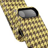 Banana Split Houndstooth Case