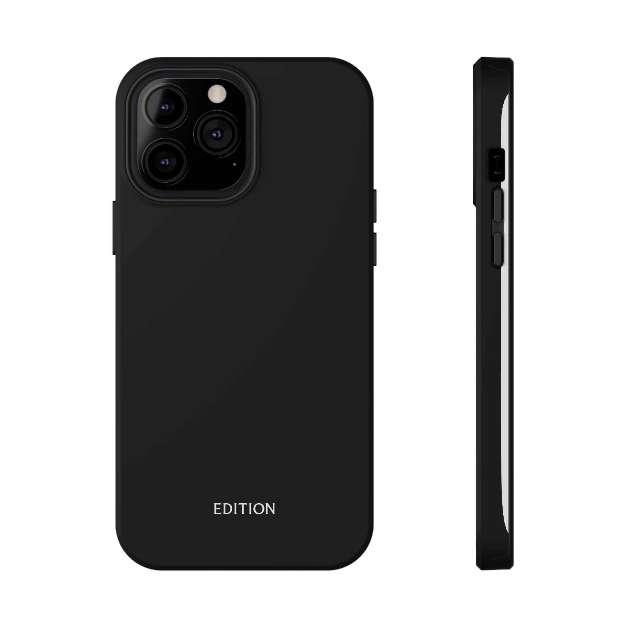 Plain Black Solid Case