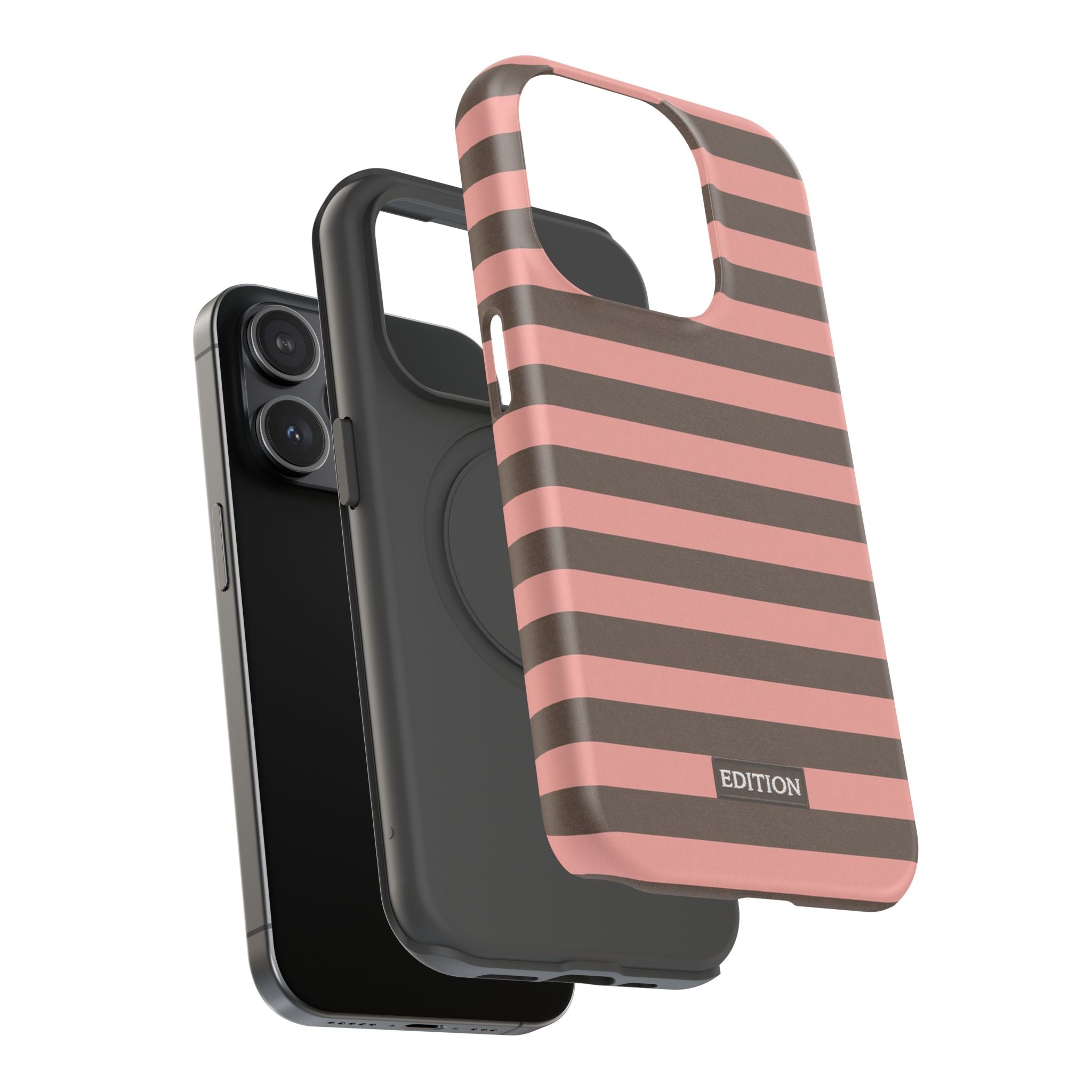 Peach Stripe Case