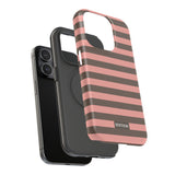 Peach Stripe Case