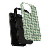 Key Lime Pie Houndstooth Case