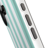 Teal Beach Stripe Case