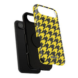 Yellow Houndstooth Case