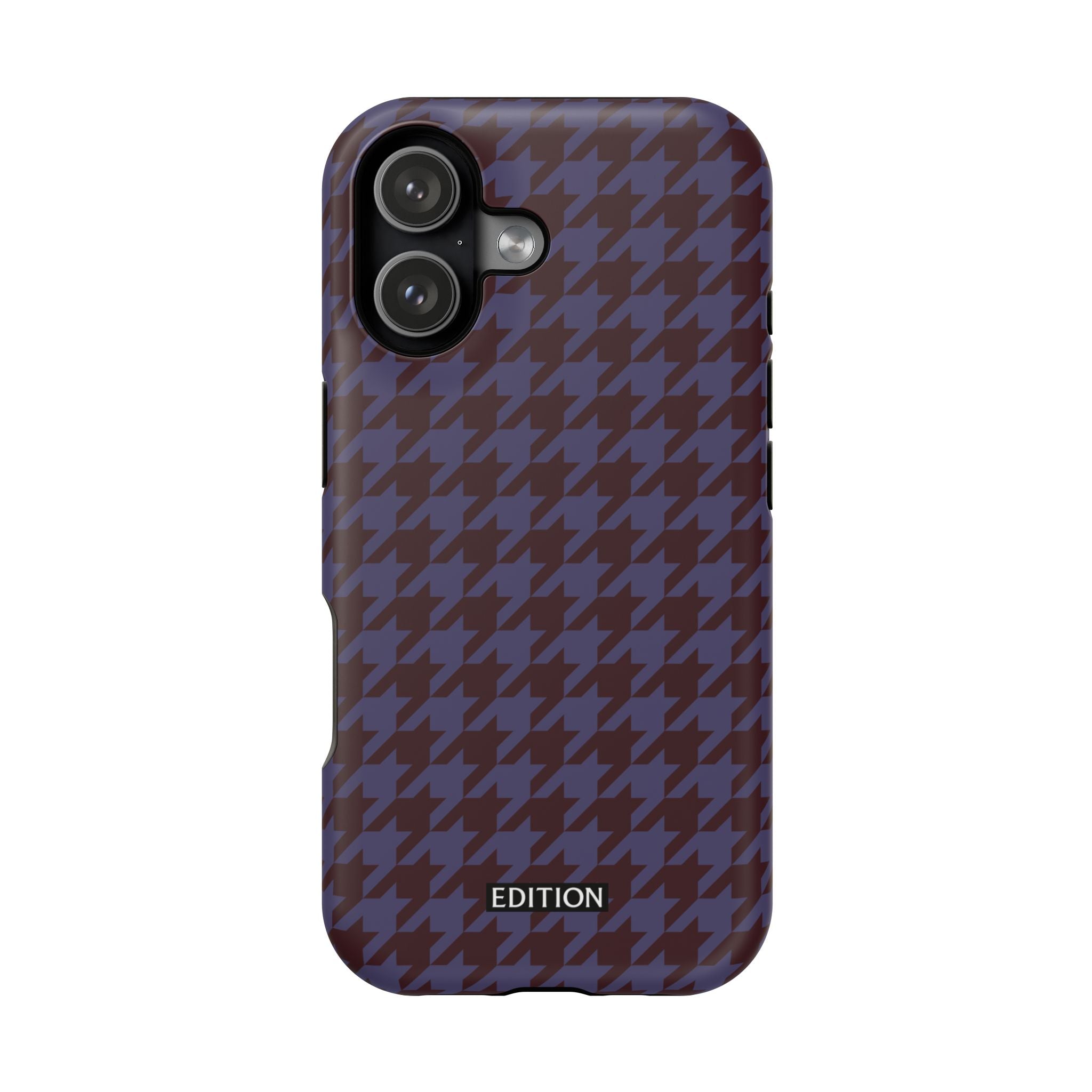 Grape Soda Houndstooth Case