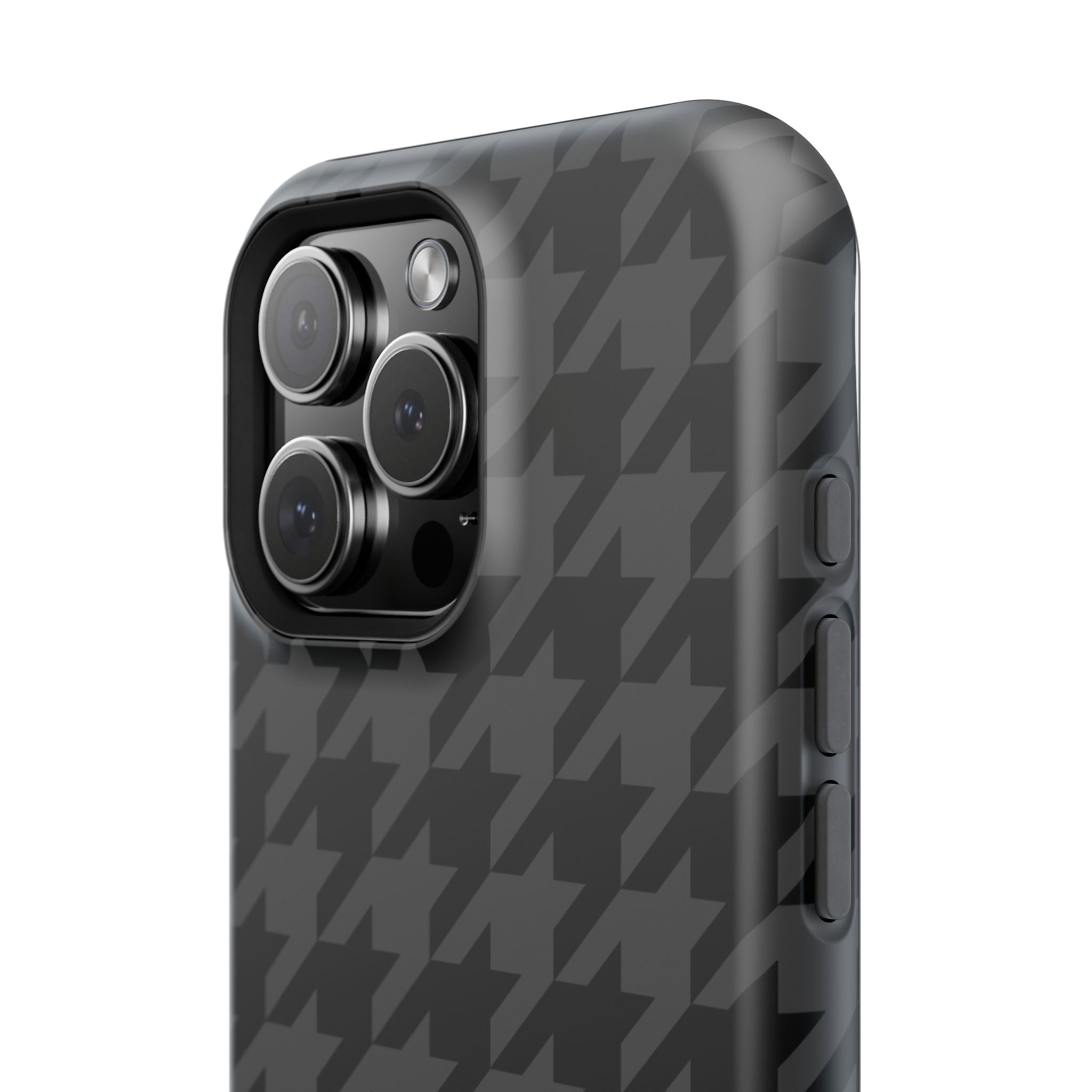 Grey Houndstooth Case