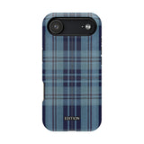 Navy Plaid Case