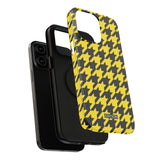 Yellow Houndstooth Case