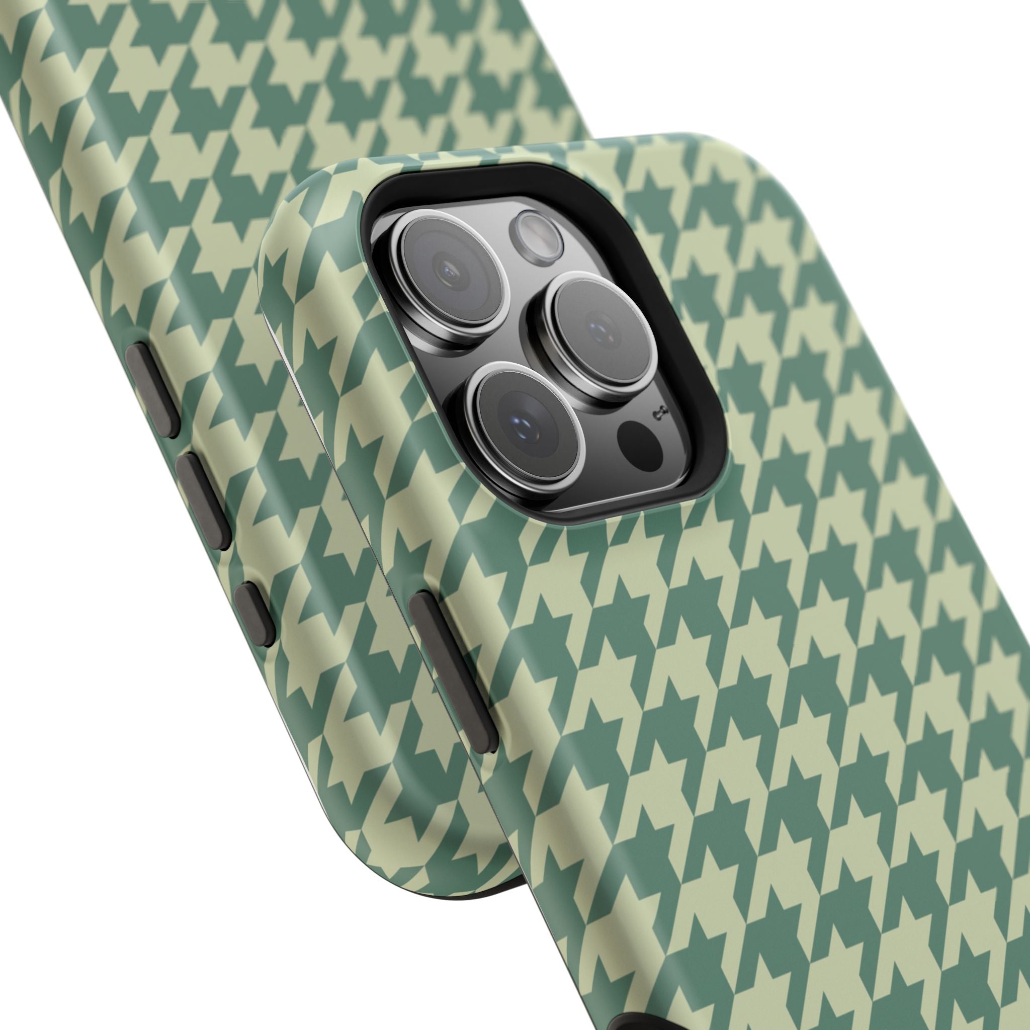 Key Lime Pie Houndstooth Case