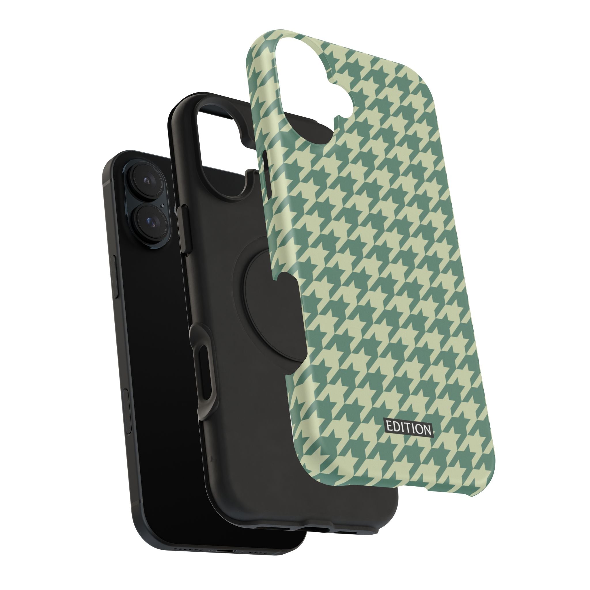 Key Lime Pie Houndstooth Case