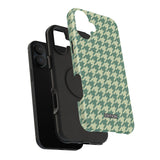 Key Lime Pie Houndstooth Case