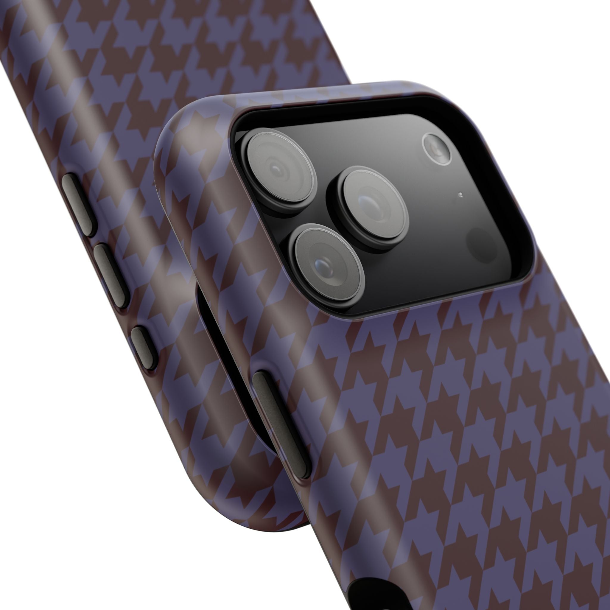 Grape Soda Houndstooth Case