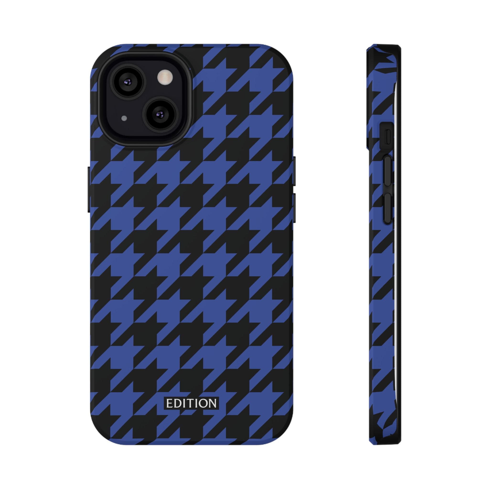 Blue Houndstooth Case