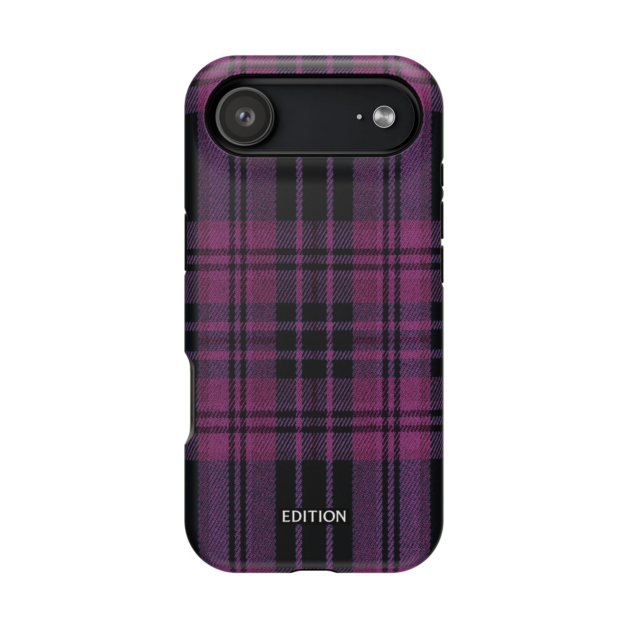 Black and Pink Plaid Case