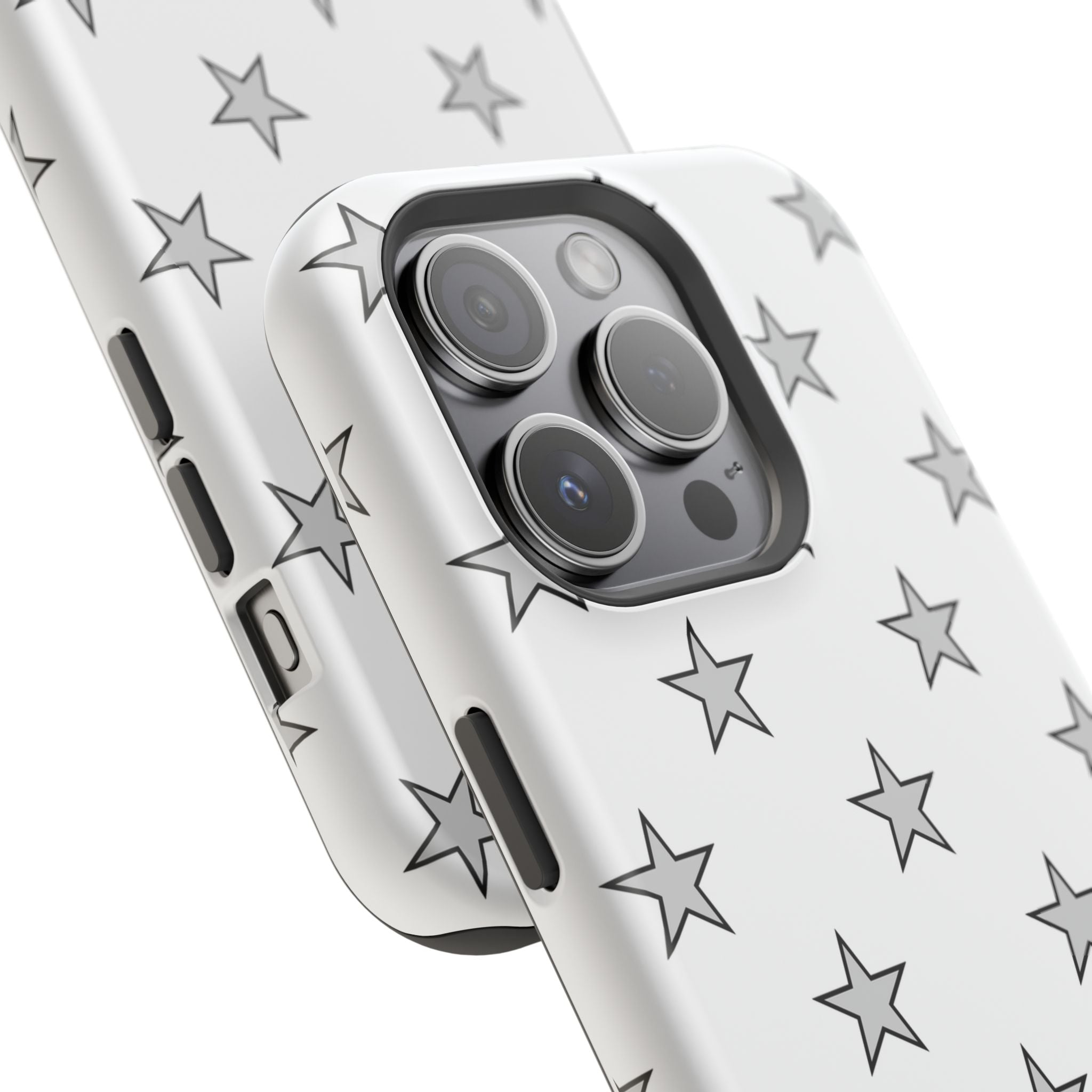 Grey and White Star Case