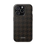 Brown Houndstooth Case