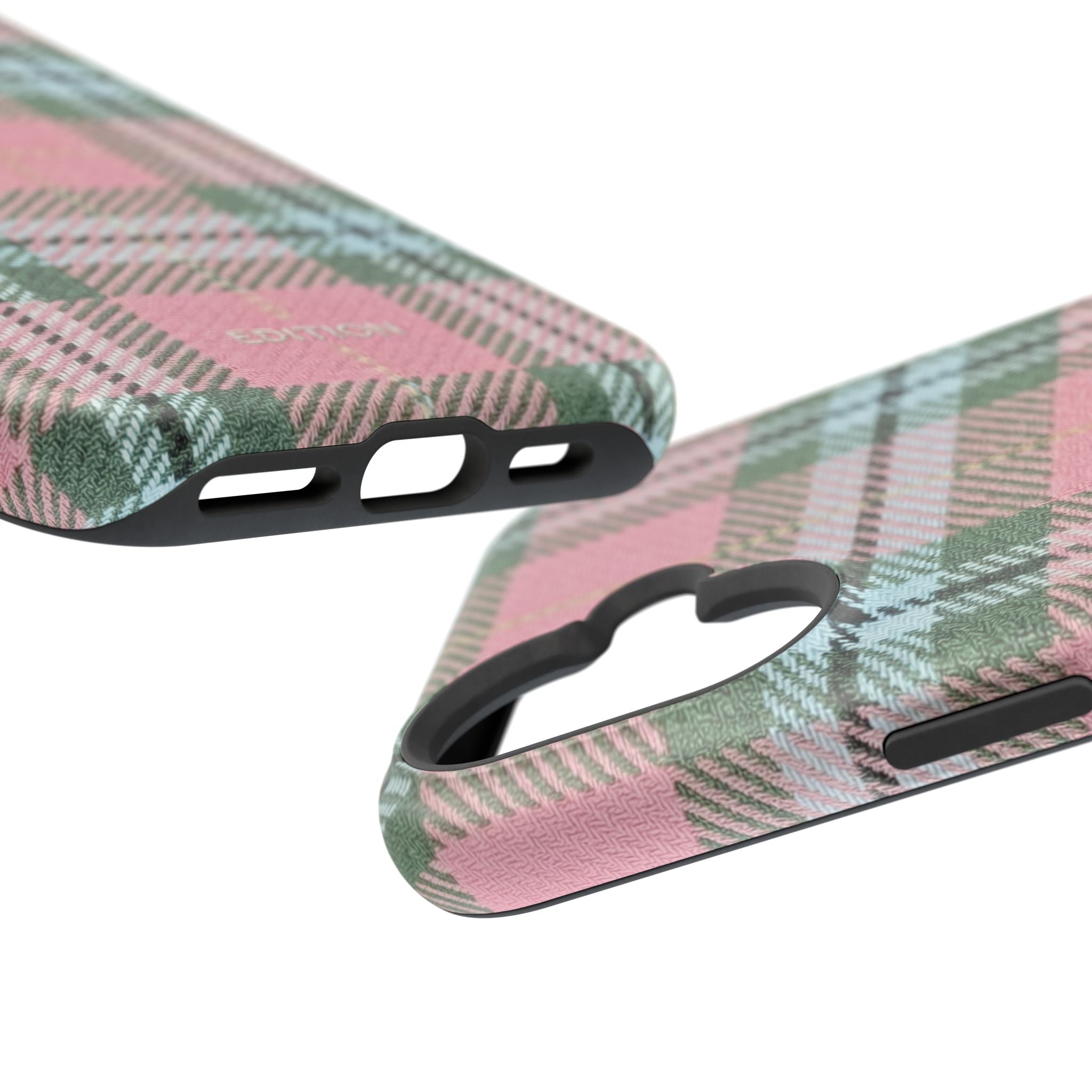 Baby Pink Plaid Case