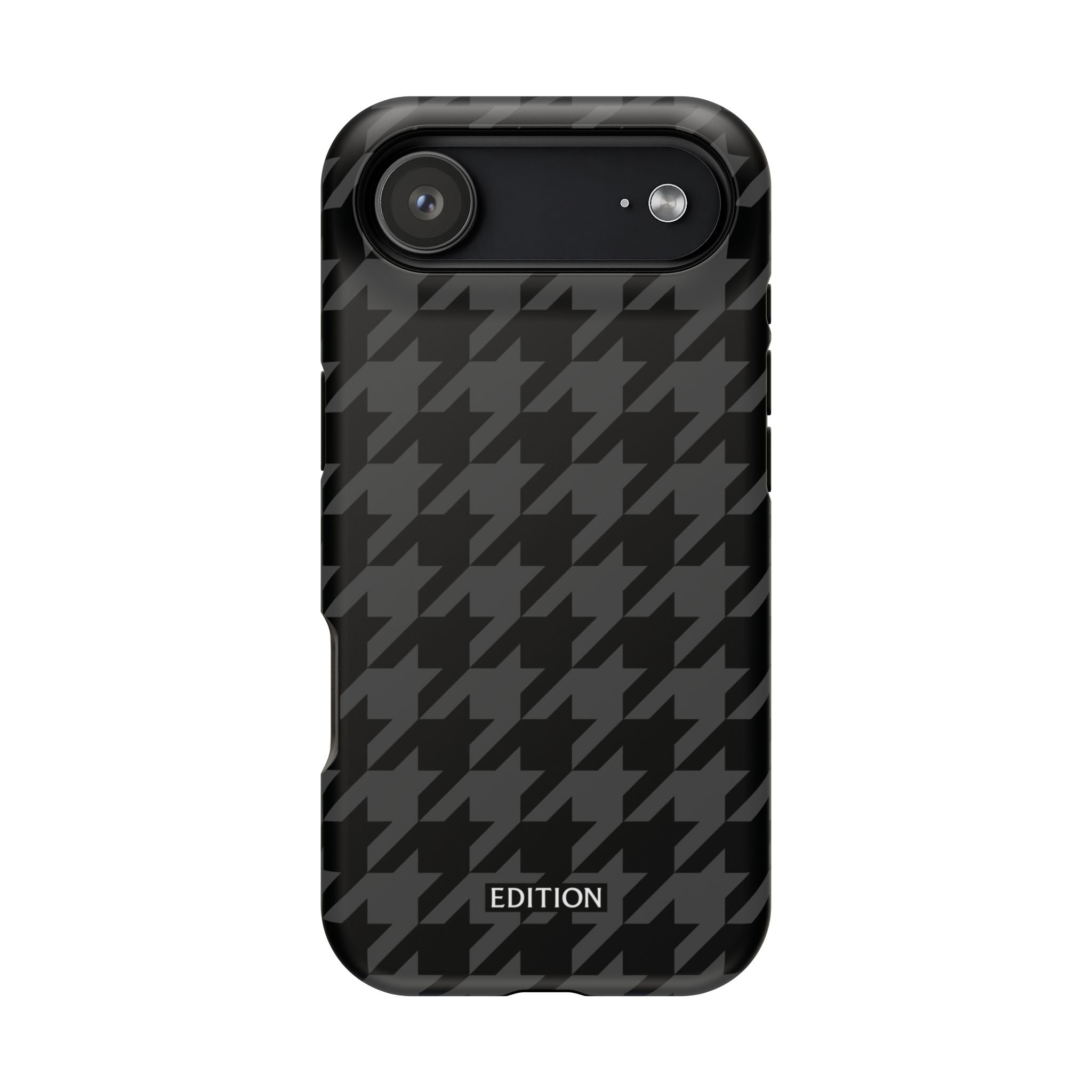 Grey Houndstooth Case