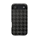 Grey Houndstooth Case