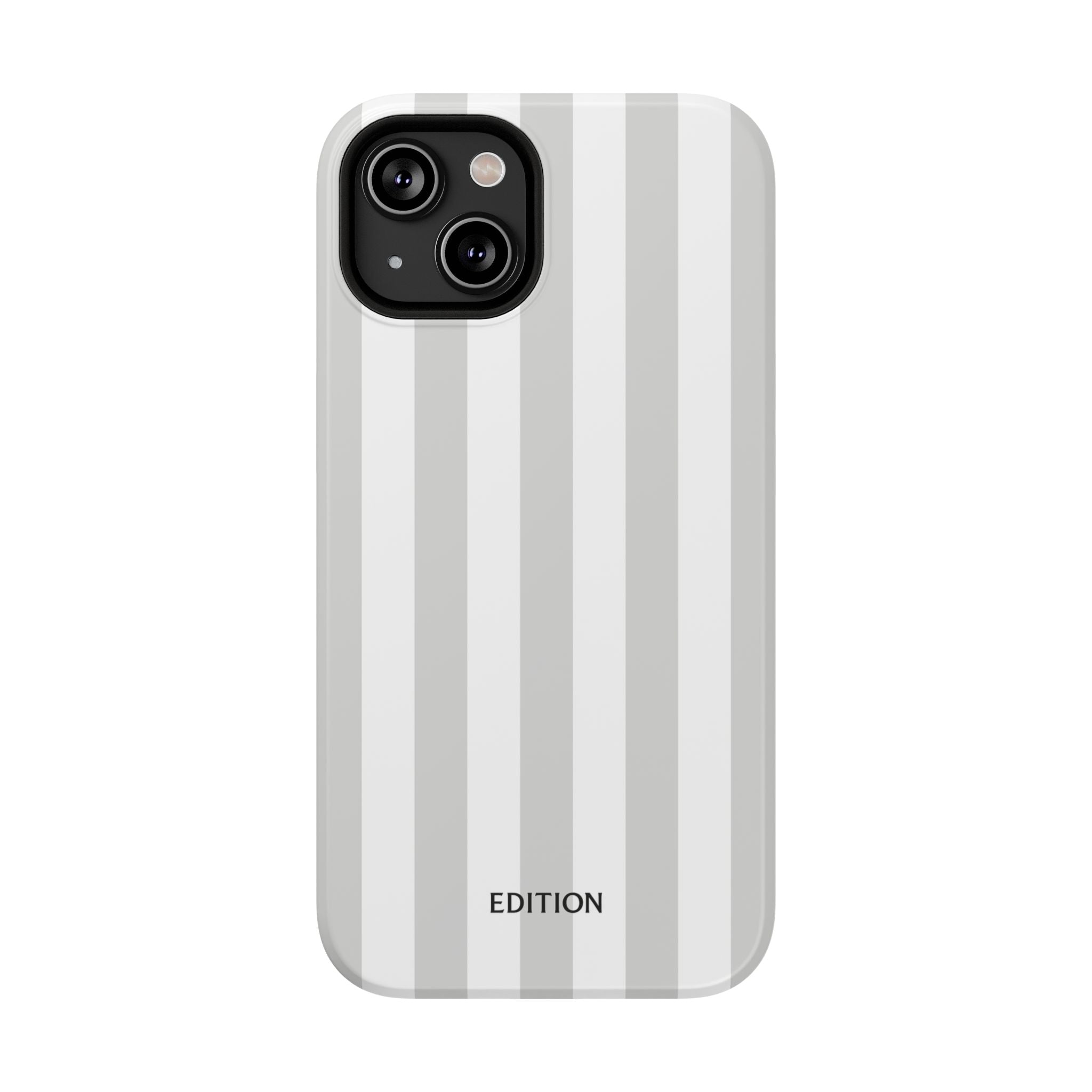 Grey Beach Stripe Case