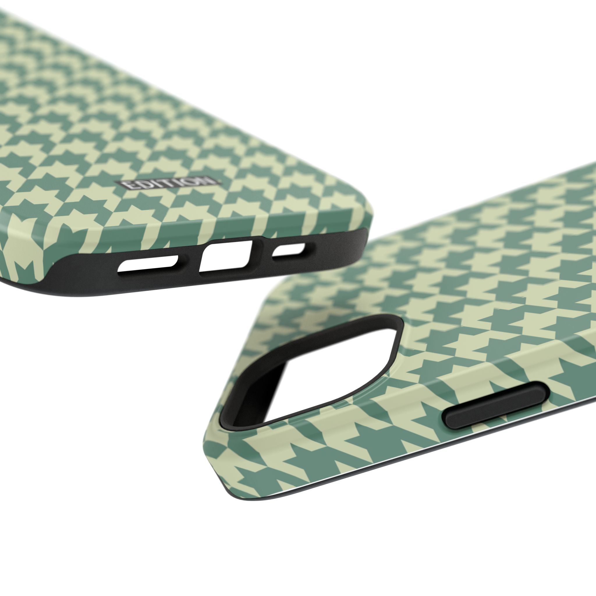 Key Lime Pie Houndstooth Case