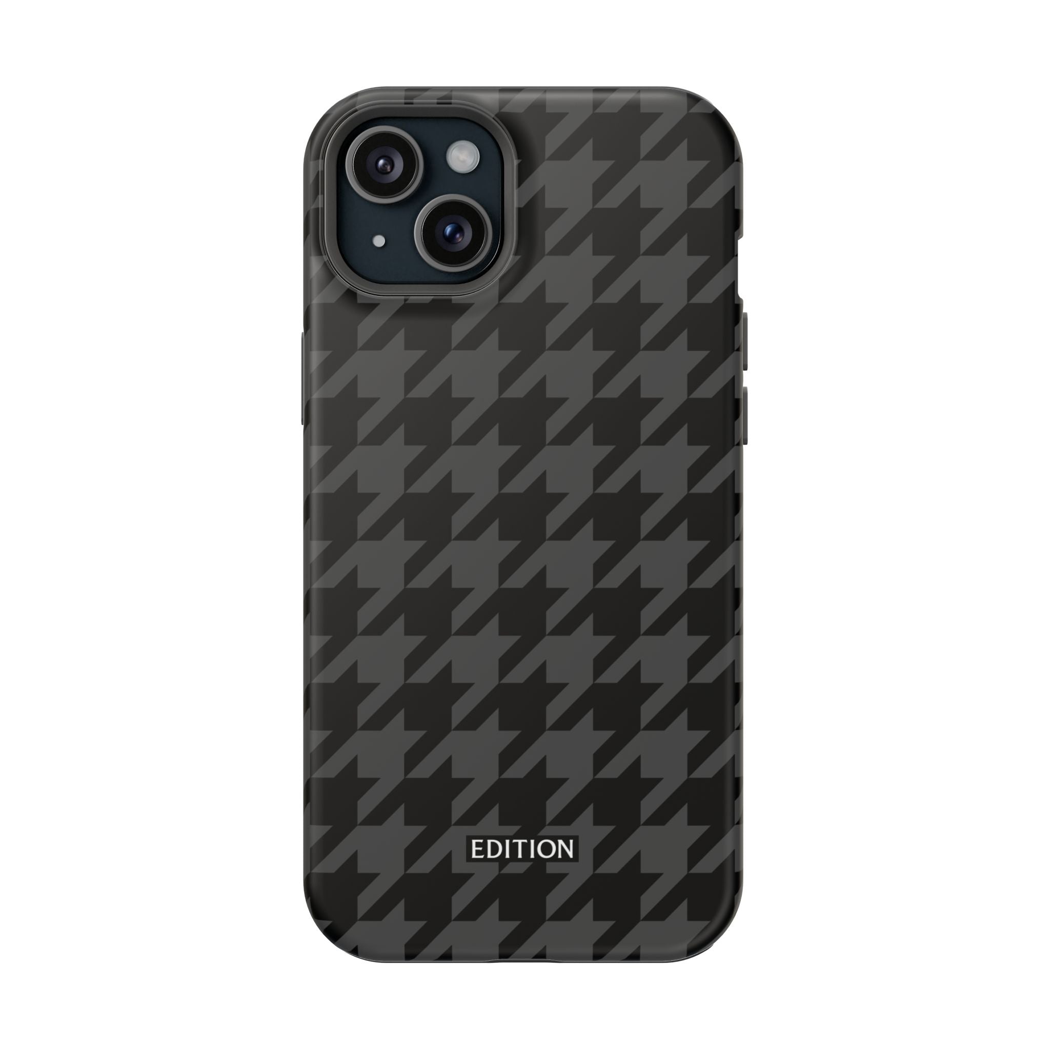 Grey Houndstooth Case
