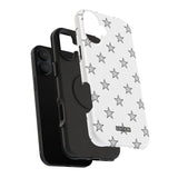 Grey and White Star Case